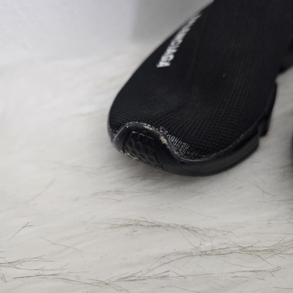 Balenciaga Black Speed Trainers Sock Sneakers - Picture 4 of 12